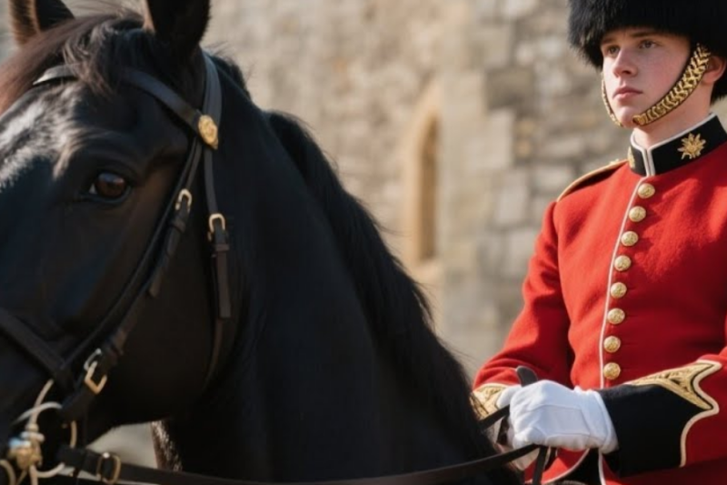 The Guard Who Refused to Move His Horse for Camilla’s Photoshoot — “The Beast Does Not Like You.”