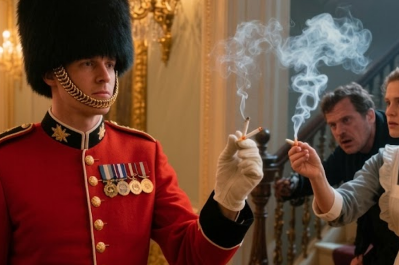 Palace staff still remember the housemaid who trapped an intruder with a single cigarette| Emotional
