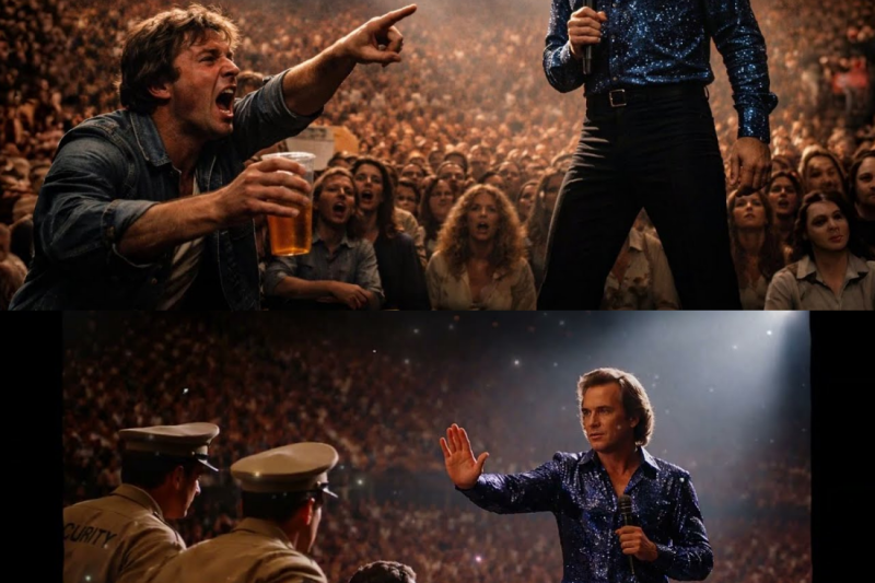 Neil Diamond was challenged by a drunk who mocked him on stage — his reaction amazed everyone there.