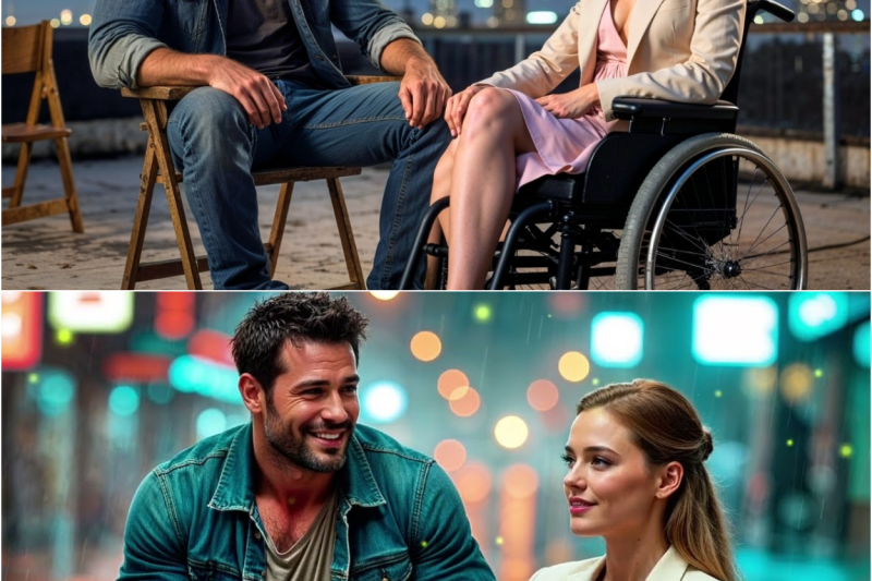 Blind Date Disaster? The Mechanic Walked In—The Paralyzed Female CEO Never Expected to Smile Again…