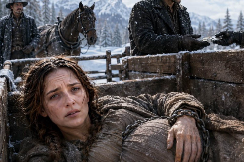 Pregnant Girl Sold By Her Own Brother In The Snow — Until A Quiet Cowboy Chose To Give Her A Home