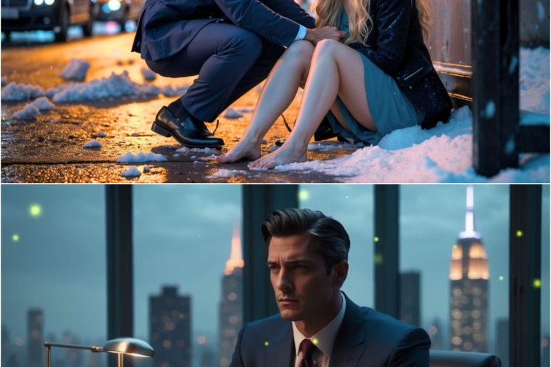 “You’re Coming With Me” Millionaire CEO Found a Freezing Nurse at the Bus Stop—Then Took Her Home…