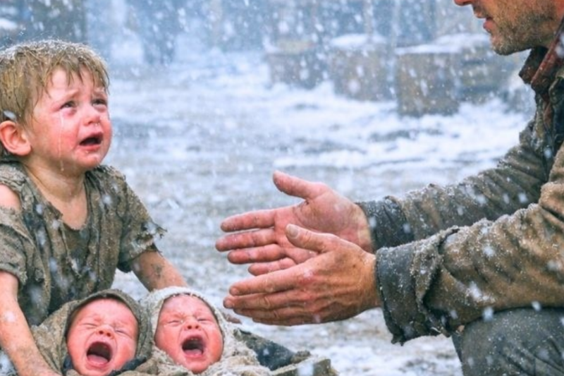 He Shielded His Baby Sister in the Freezing Night — The Rancher Made a Life-Changing Choice