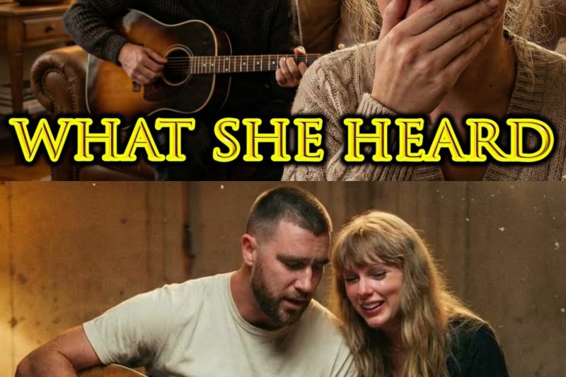Travis Kelce Secretly Wrote a Song for Taylor Swift | and She Heard It by Accident
