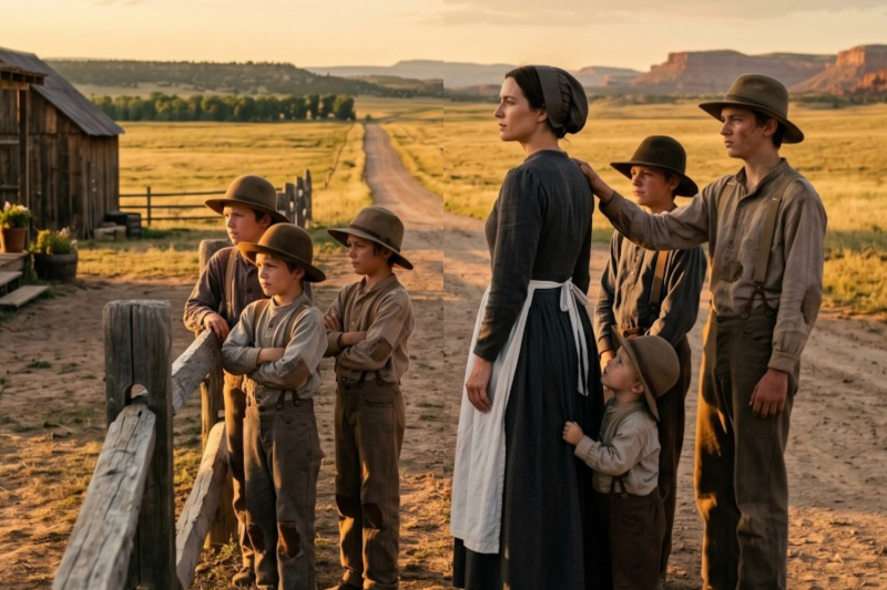 He Left for War and Never Came Back — The Bride He Ordered Stayed and Raised His Six Sons Alone