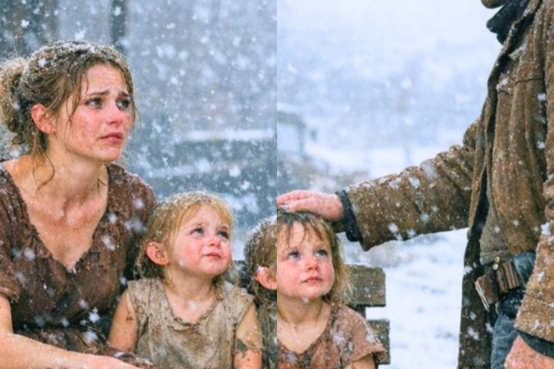 No One Wanted Her — Until a Cowboy Promised, “You and Your Girls Are Safe”