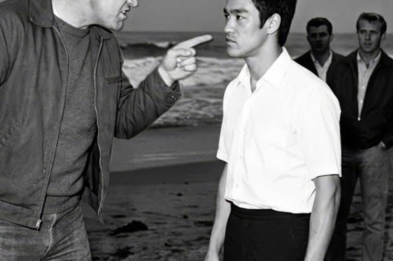 The Secret 60-Second Beach Encounter That Shattered an Undefeated Fighter’s 20-Year Streak and Redefined the Genius of Bruce Lee