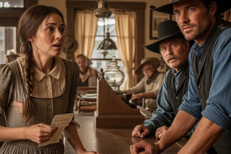 Cowboy Paid Her Debt at the General Store, She Asked Why and His Answer Left Her Breathless