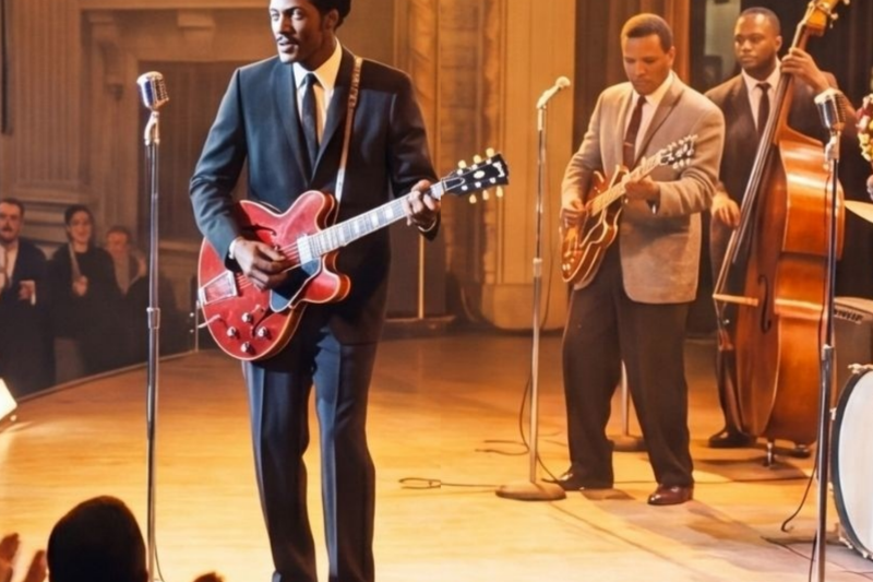 The Band Asked If Anyone Could Play Guitar, Chuck Berry Was Sitting in the Third Row and Nobody Knew