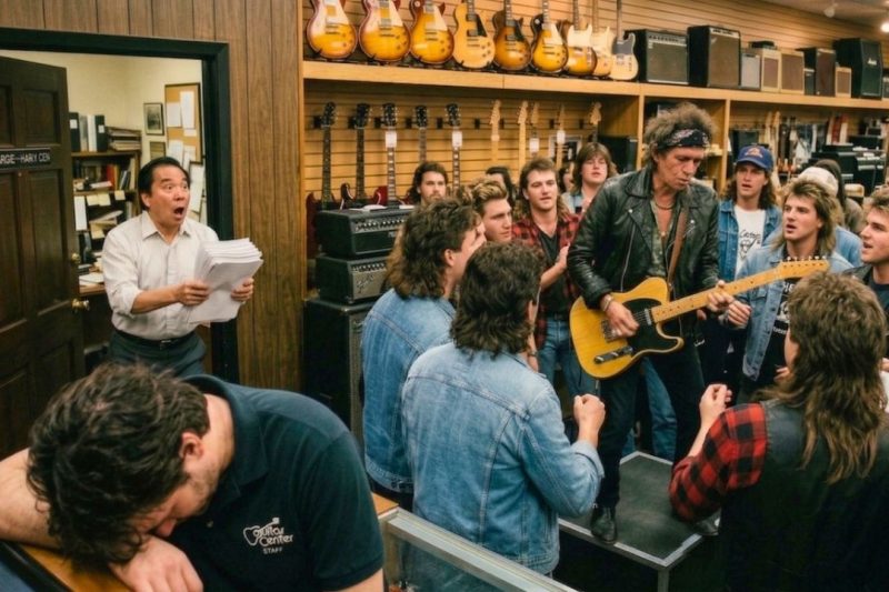 Salesman Sent Keith Richards To ‘BEGINNER SECTION’ — Keith Played And Store Owner RUSHED FROM OFFICE