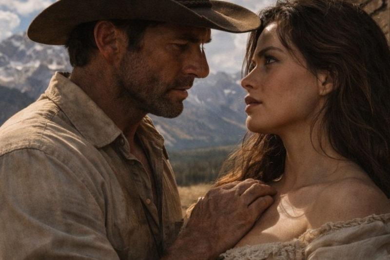 You’ve Never Met a Man My Size Let Me Show You How It’s Done, the Lone Cowboy Whispered to the Widow