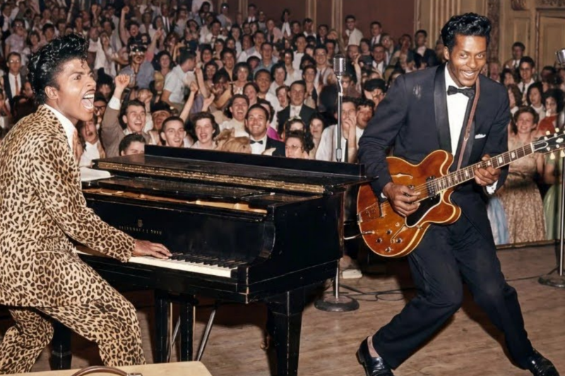 Little Richard Challenged Chuck Berry – What Happened Next Will SHOCK You