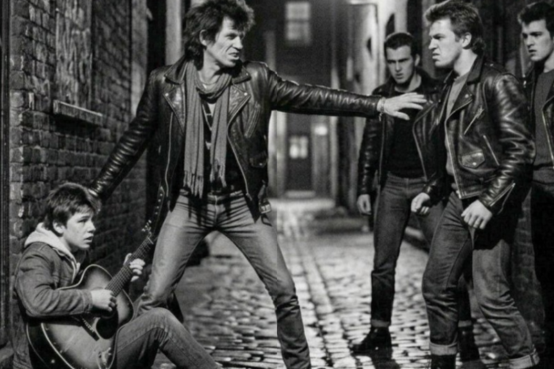 Keith Richards Stopped a Brutal Attack With One Sentence