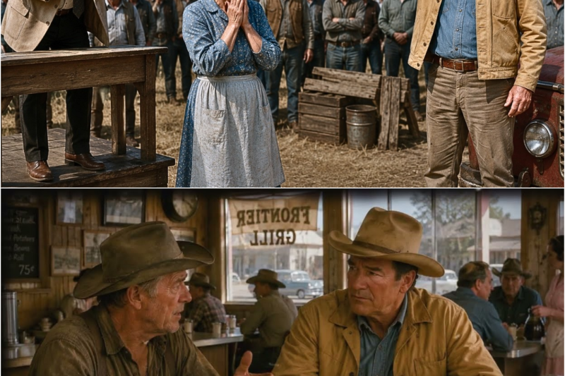 A Texas Widow Was One Bid Away From Losing Her Farm — Then John Wayne Raised His Hand