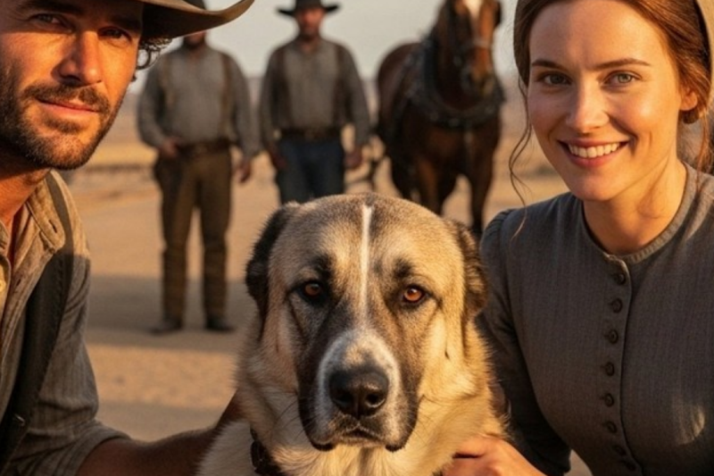 Mail Order Bride Came With A Dog, The Rancher Said “Good, I Need A Herding Partner”