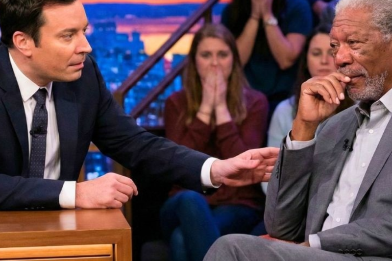 The Night Morgan Freeman Walked Off Jimmy Fallon’s Set Without Saying a Word