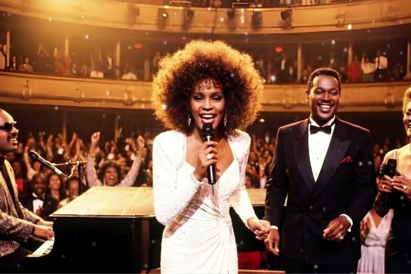 Whitney Houston Takes Her Place Among the Legends — With Stevie Wonder’s Support