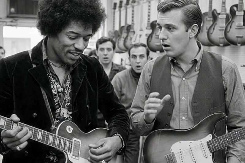 Session Guitarist Stopped Jimi: ‘This Needs Experienced Hands’ — The Store Went Silent for 4 Minutes