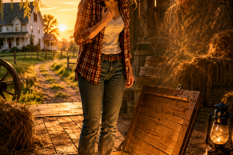 She Inherited a Barn Nobody Was Allowed to Enter — The Hatch Inside Led to Her Grandfather’s Secret