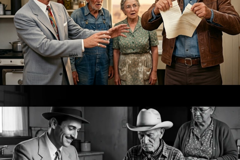 John Wayne Caught An Oil Man Cheating An Old Rancher In Texas 1959 — Then He Tore Up The Contract