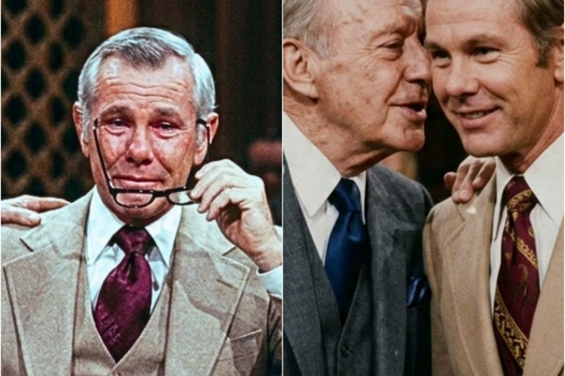 4 Words DESTROYED Johnny Carson — What Jack Benny Whispered Made Him Pull Off His Glasses