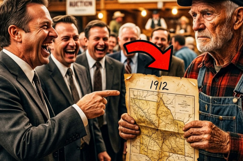 The Bank Laughed at His 1912 Map — Until He Blocked Their $36 Million Auction