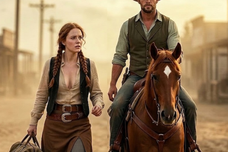 She Tried to Leave Town Alone — But the Cowboy Rode Beside Her and Said, “Never Alone Again”