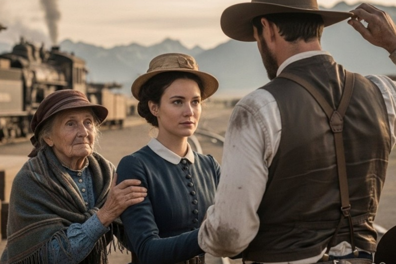 Mail Order Bride Brought Her Grandmother, The Rancher Said Wisdom Like That Belongs on My Land