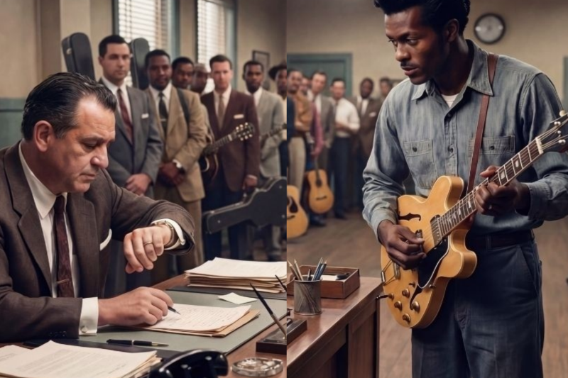 Music Producer Gave Unknown Chuck Berry 30 Seconds to Impress, What Happened Next Changed EVERYTHING