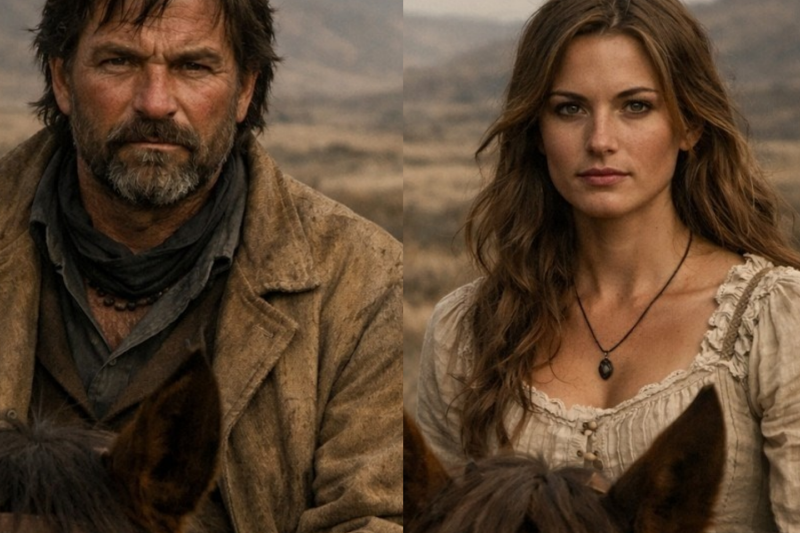 She Arrived In Rags On Christmas Eve… But The Mountain Man Saw GOLD Where Others Saw Nothing Wild W