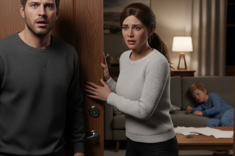 Single Dad Opens the Door at Midnight – What His Boss Said Changed Everything
