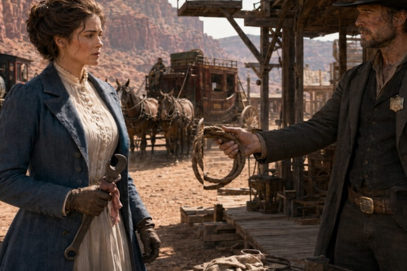 The Rejected Bride Fixed His Silent Bell, Then the Scarred Cowboy Asked Her to Stay