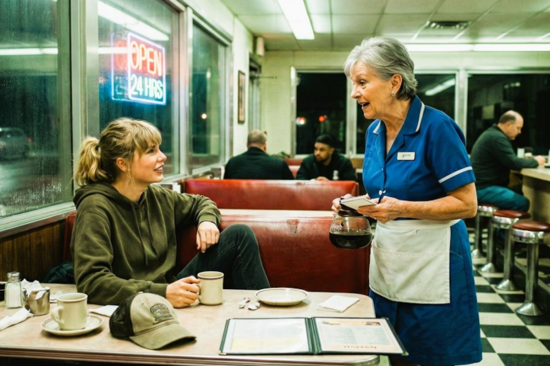 Taylor Swift Stops at Local Diner After Concert — Her Conversation with Waitress CHANGED Everything
