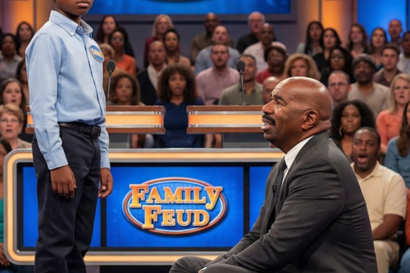 The Question That Broke Steve Harvey: How a 10-Year-Old Boy’s Quiet Courage Changed Everything