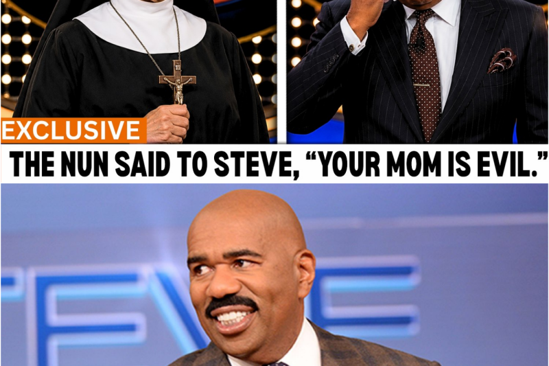 Racist Nun Insulted Steve Harvey’s Dead Mother on Live TV — Steve Didn’t Say a Word for 45 Seconds.