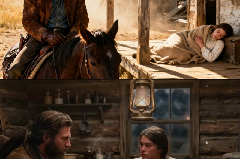 A Millionaire Cowboy Found a Woman Sleeping in a Ruined Ranch — Then Risked Everything