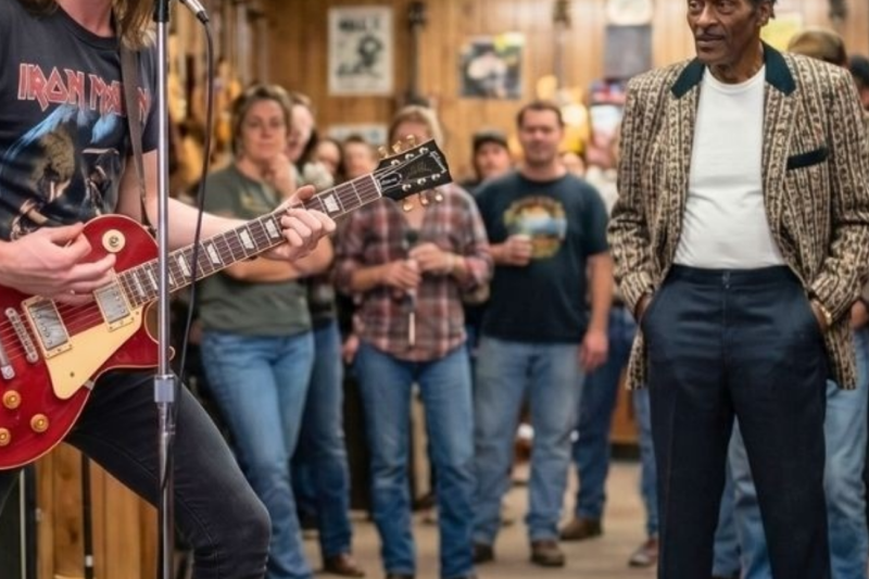 The Day Chuck Berry Silenced an Arrogant Teenage Guitarist With One Masterful Riff