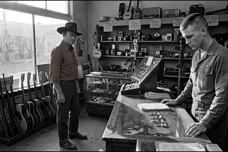 John Wayne Saw a Young Marine Selling His Medals at a Pawn Shop — What He Did Next