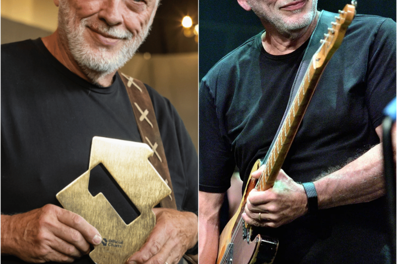 David Gilmour Touched Forbidden Guitar at Rock Hall of Fame — Everyone FROZE for 10 Minutes