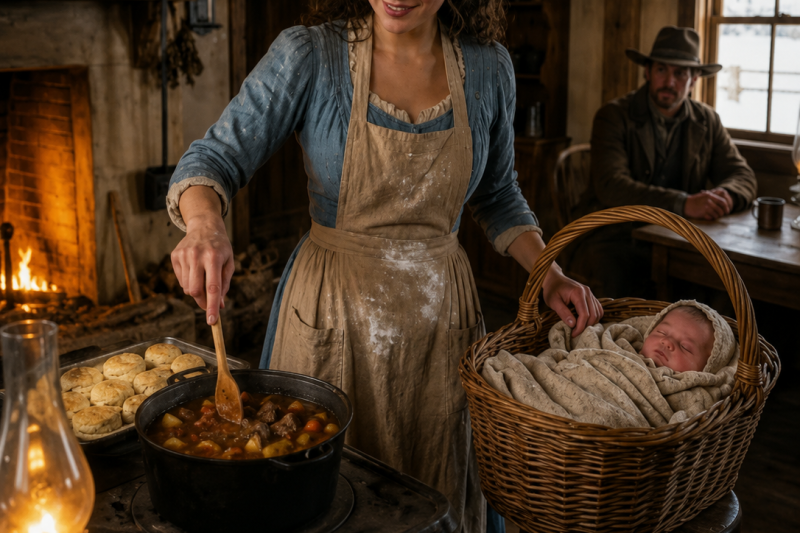 The Cowboy Wanted a Cook—But the Woman With a Baby Became His Greatest Blessing