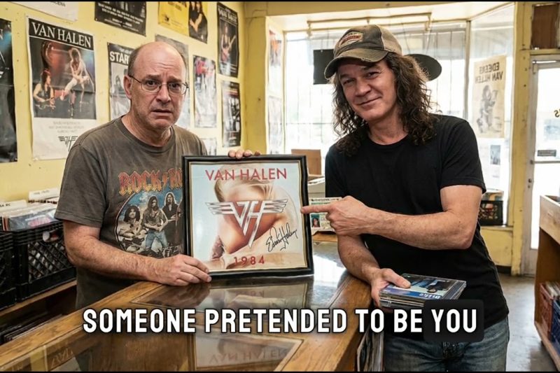 He Told Eddie Van Halen “You Can’t Afford This Signed Record” — But The Signature Was Eddie’s Own