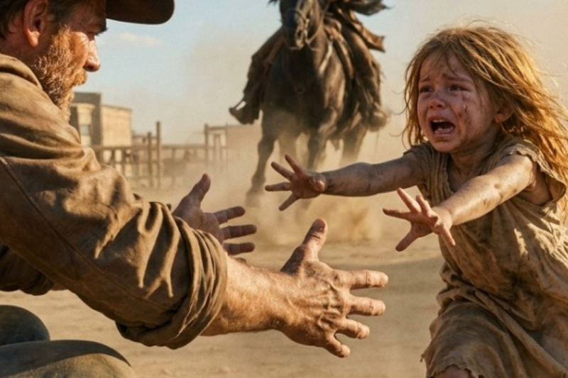 A Terrified Little Girl Ran Into A Cowboy’s Arms — Then The Riders Arrived44