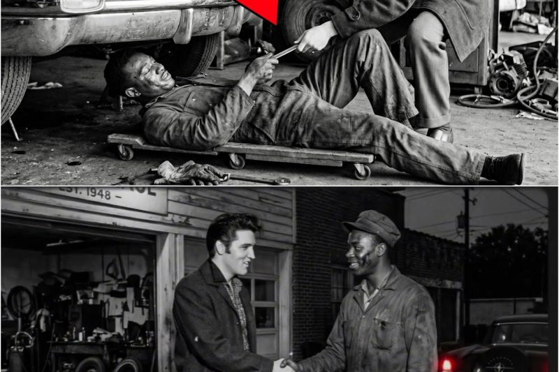 HE FIXED the Luxury Car Not Knowing Who He Was — Until Elvis SHOCKED Him With an UNEXPECTED Move