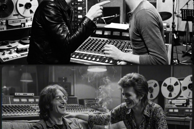 When David Bowie Mocked John Lennon in the Studio—What Happened Next Shocked Everyone