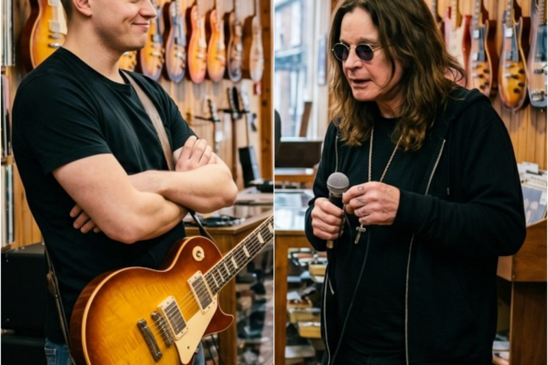 He Told Brian May “Real Guitarists Play Fast” and Challenged Him — Then Ozzy Osbourne Stepped In