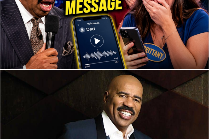 She Kept Her Father’s Voicemail for 17 Years — Then Steve Harvey Played It LIVE