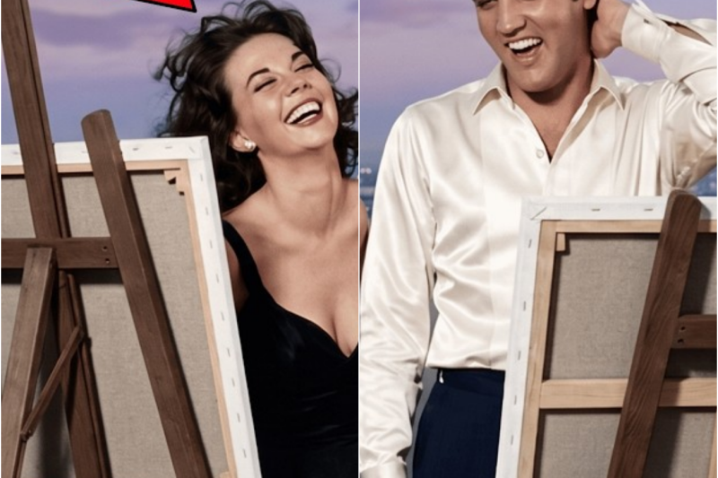 Natalie Wood CHALLENGED Elvis to Paint Her — How ELVIS Triggered Her Breathless Laugh