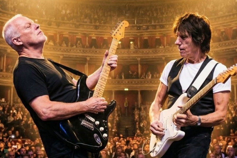 David Gilmour Played with Jeff Beck Once—The Last 30 Seconds Left Both Men Stunning!