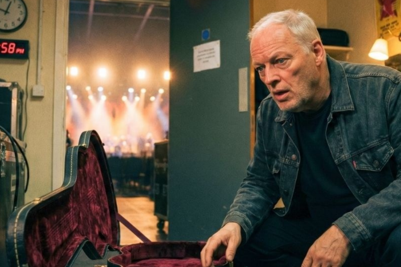 David Gilmour lost his guitar 20 minutes before show—what he did next shocked everyone!
