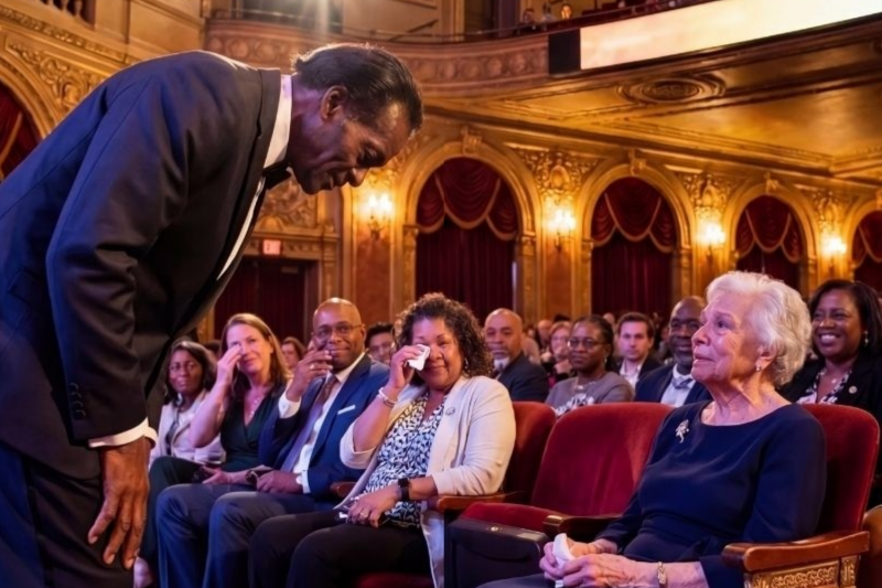Chuck Berry’s first teacher came to his concert—what happened next moved audience to tears